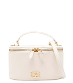 White Vlogo Mini Crossbody Bag 1