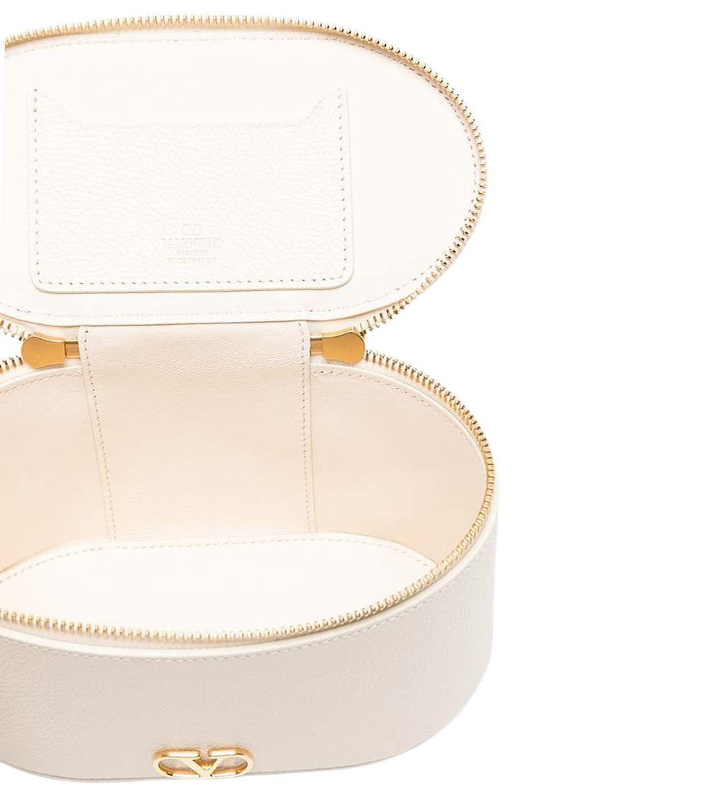 White Vlogo Mini Crossbody Bag 3