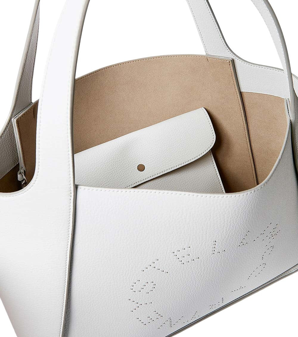 Light Grey Logo Large Tote 4