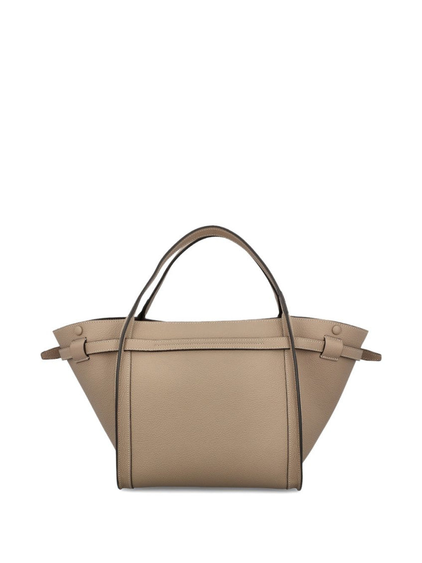 Beige Logo Small Tote 2
