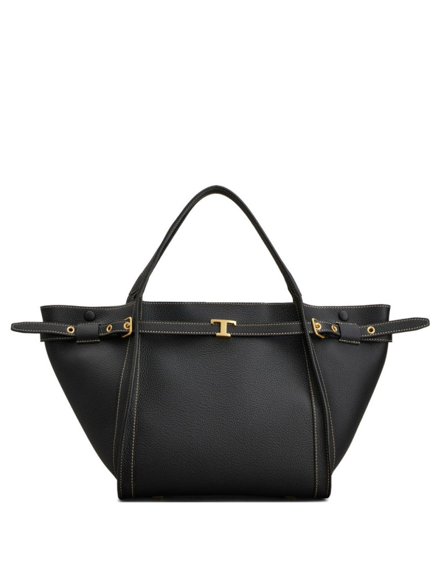 Black Logo Small Tote 1