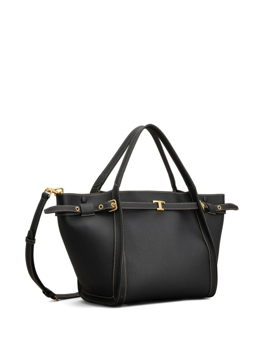 Black Logo Small Tote 2