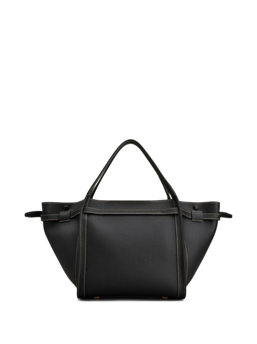 Black Logo Small Tote 3