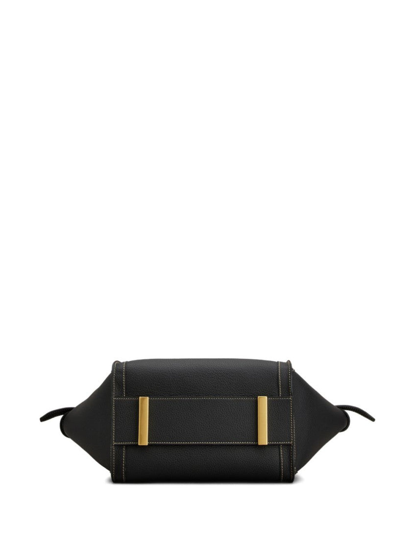Black Logo Small Tote 5