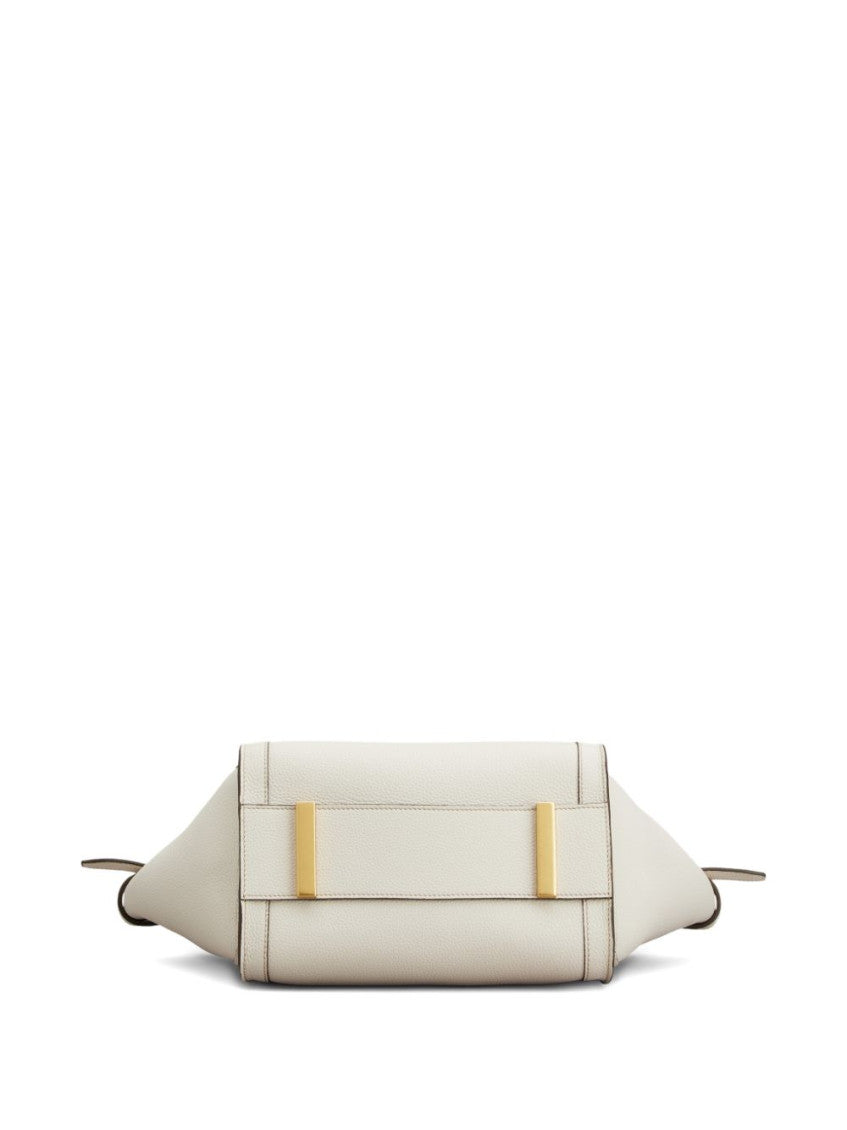White Logo Small Tote 2