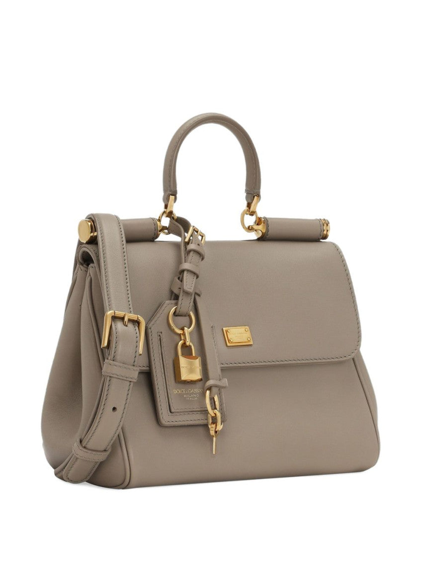 Beige Sicily Satchel 3