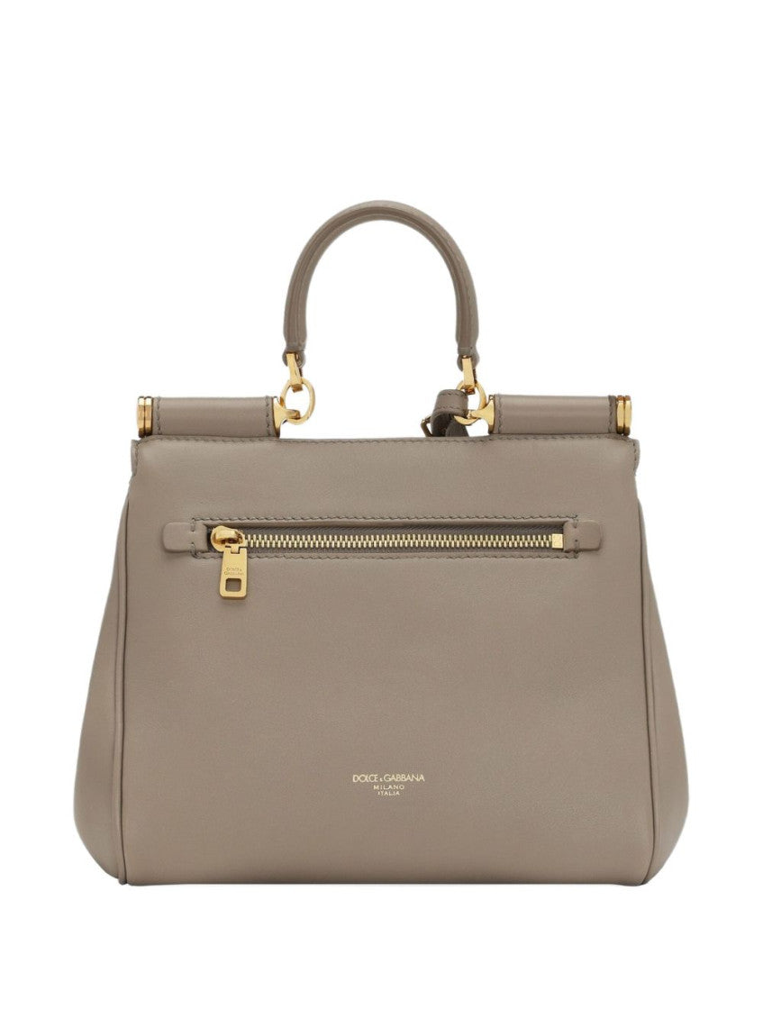Beige Sicily Satchel 4