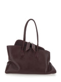 Purple Passeggiata Top Zip Medium Tote 1