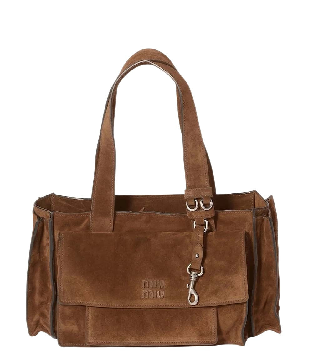 Brown Utilitaire Medium Shoulder Bag 1