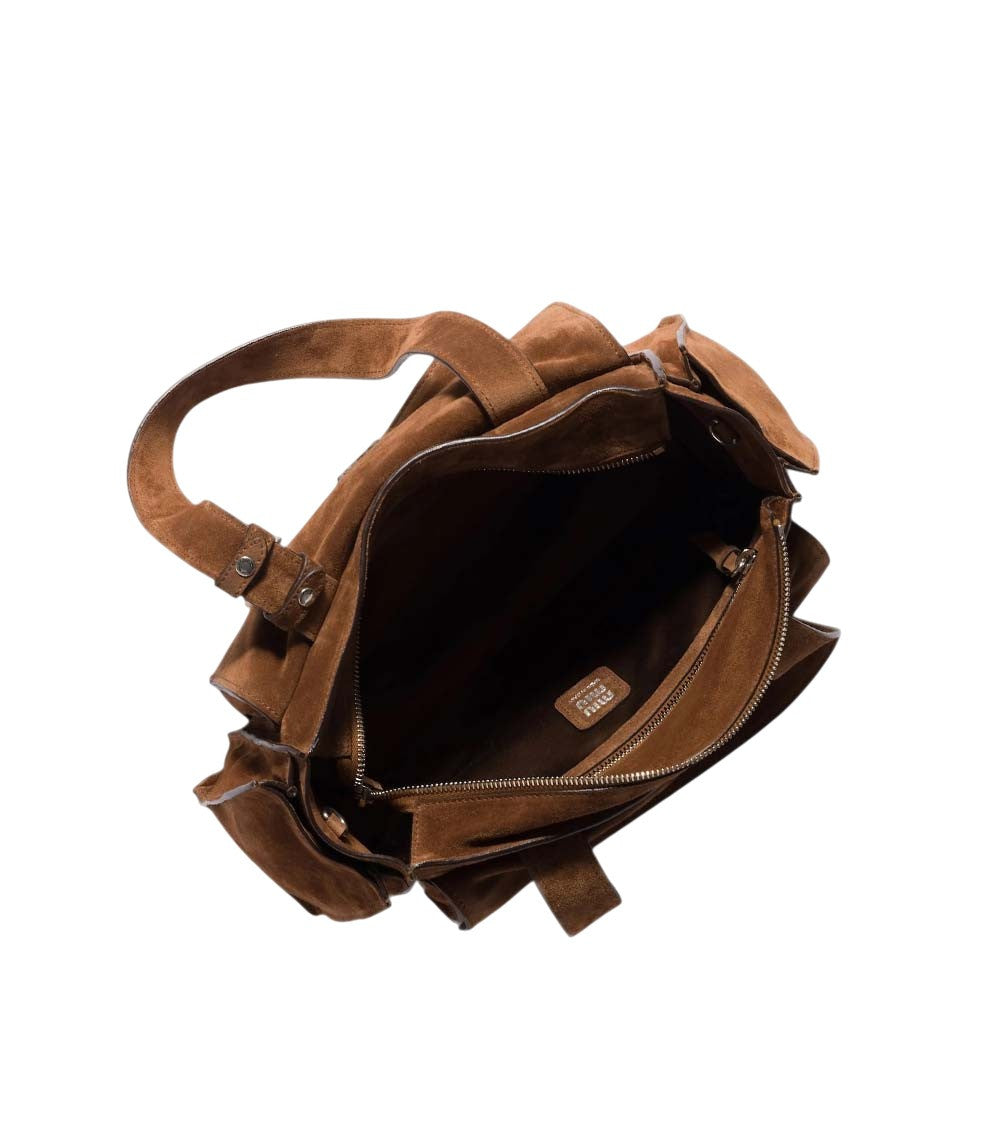 Brown Utilitaire Medium Shoulder Bag 3