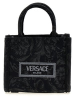 Black 'Extra Small Athena' Tote Bag 1