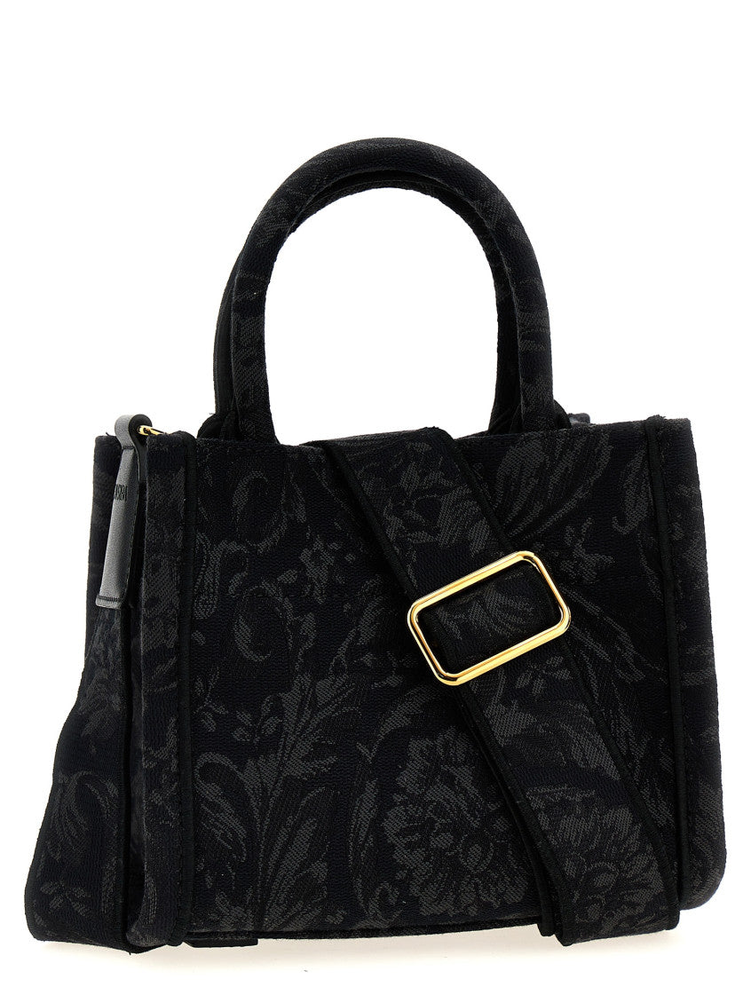 Black 'Extra Small Athena' Tote Bag 2
