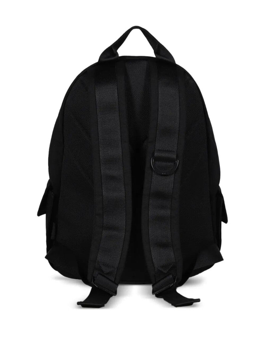 Black Logo Backpack 2
