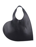 Black Double Heart tote 1