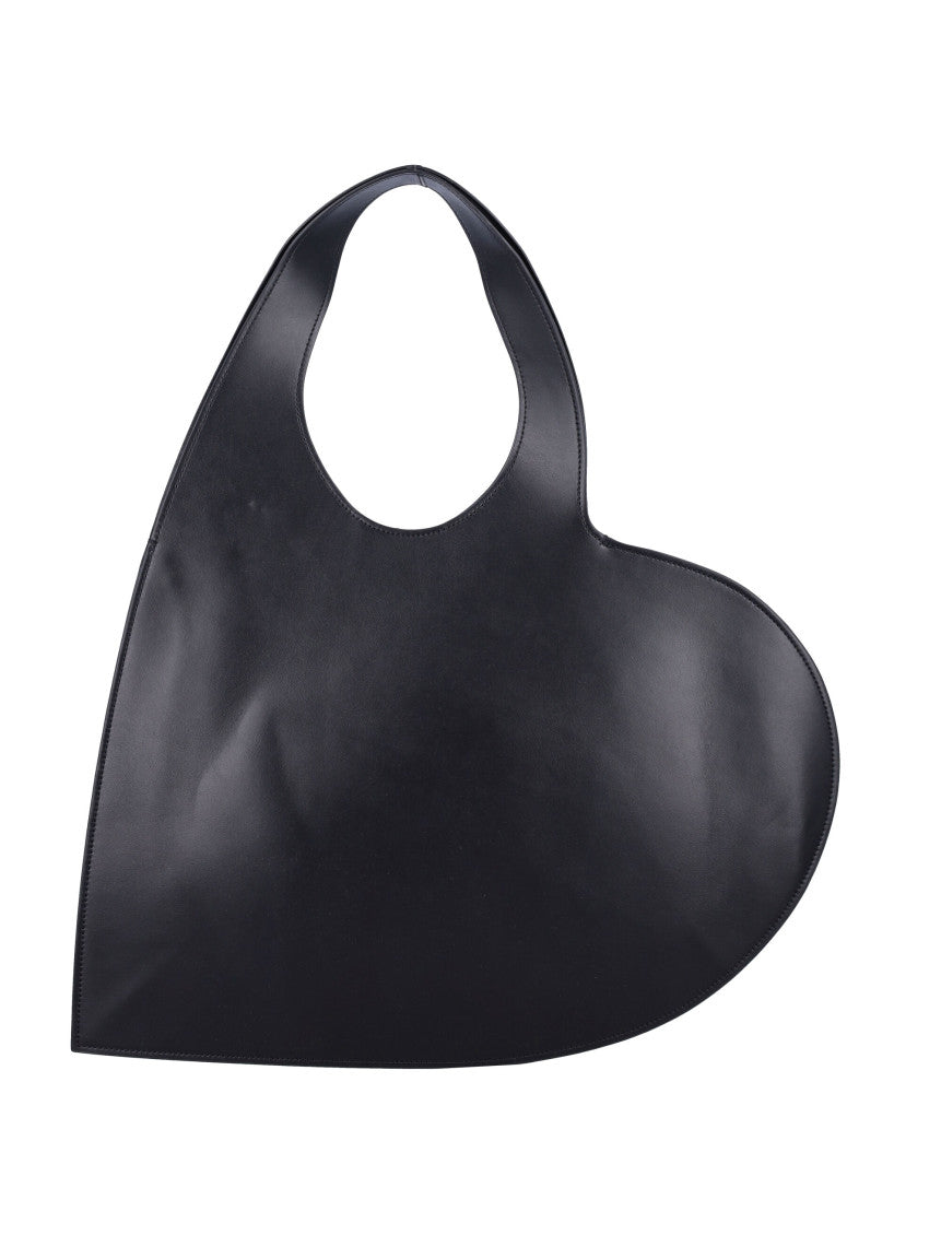 Black Double Heart tote 4