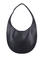 Black Logo Medium Shoulder Bag 1