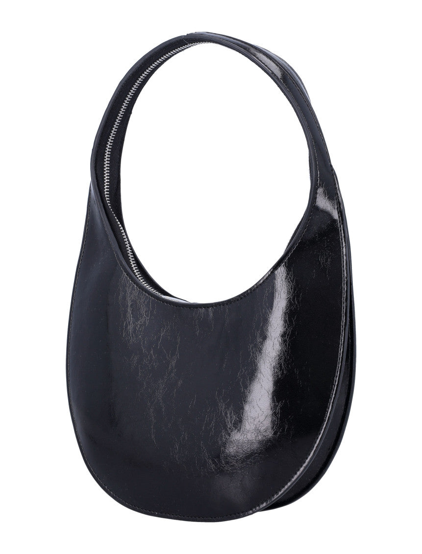 Black Soft Shoulder Bag 3
