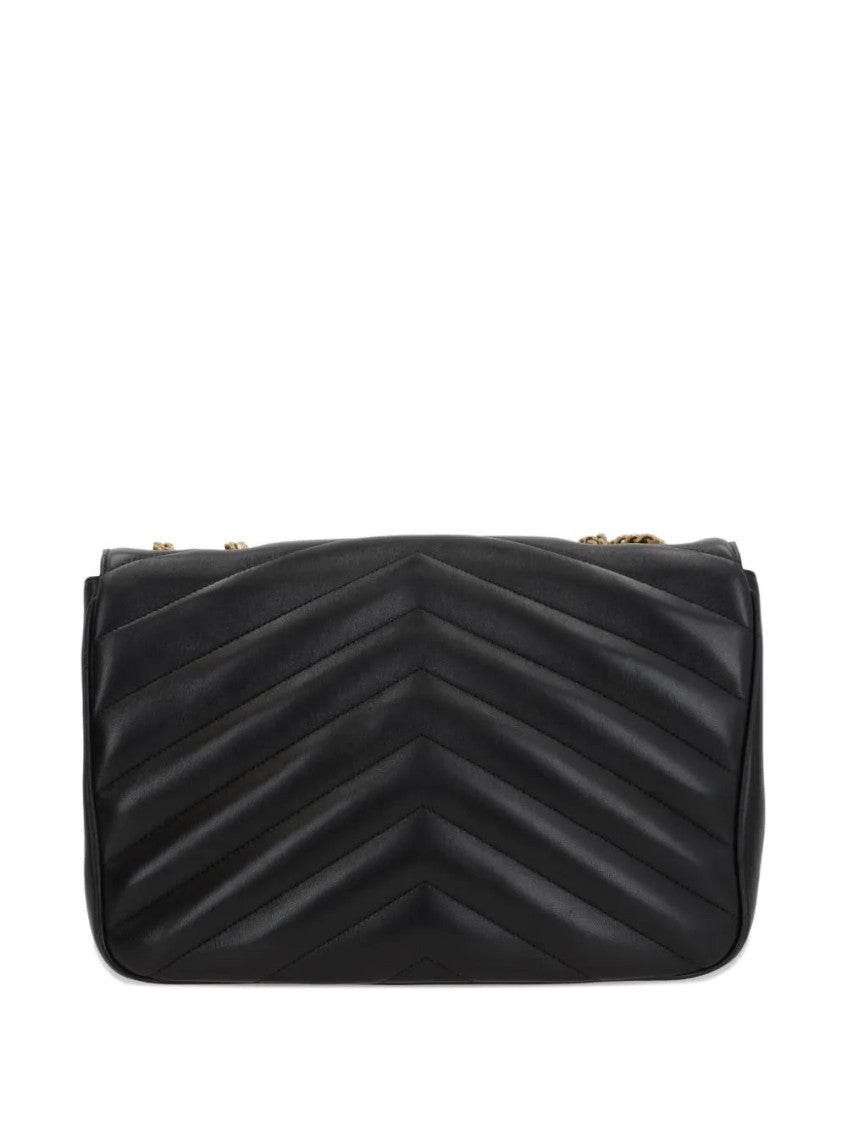 Black Loulou Large Shoulder Bag 4