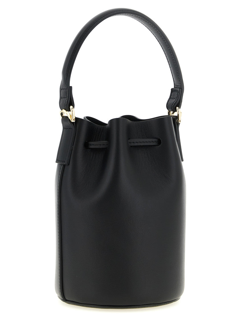 Black Dori Mini Bucket Bag 2