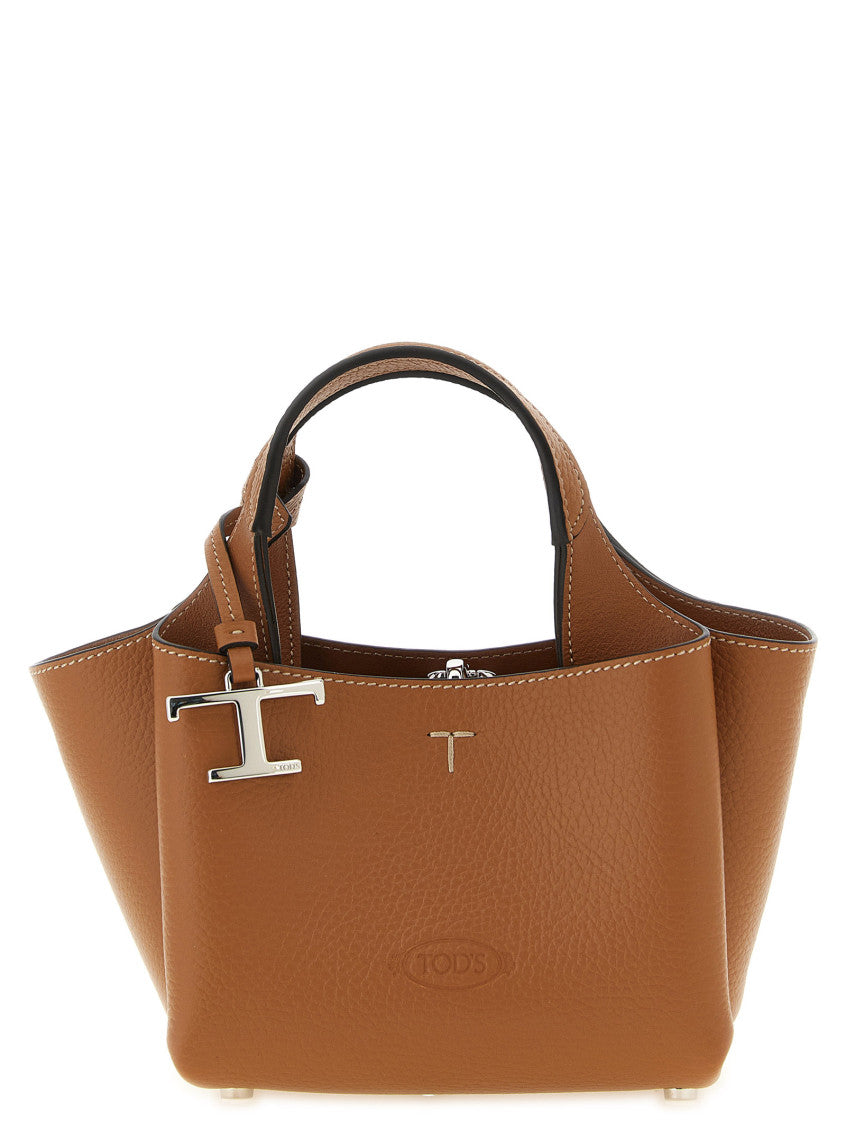 Brown T Timeless Mini Tote 1