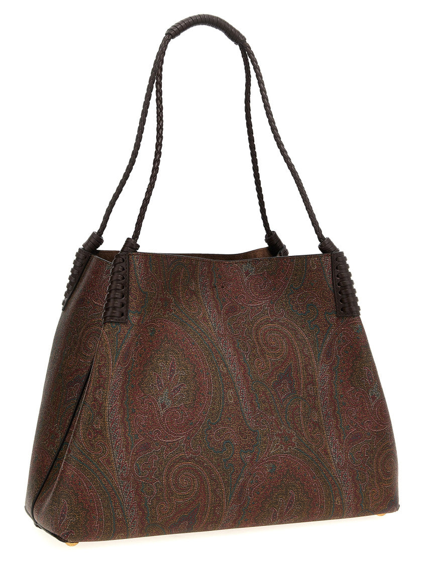 Brown 'Libra' Medium Tote Bag 2