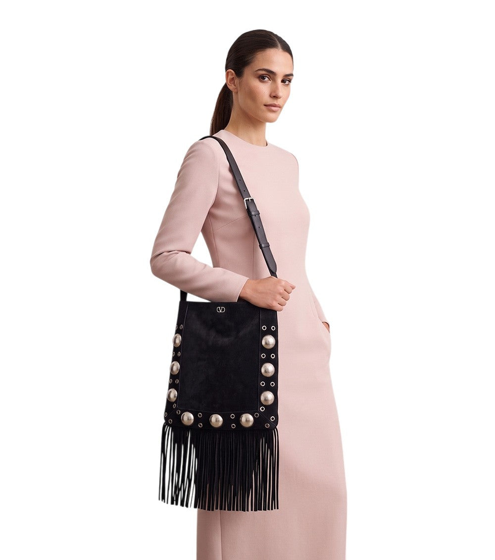 Black Nellcote Large Crossbody Bag 5