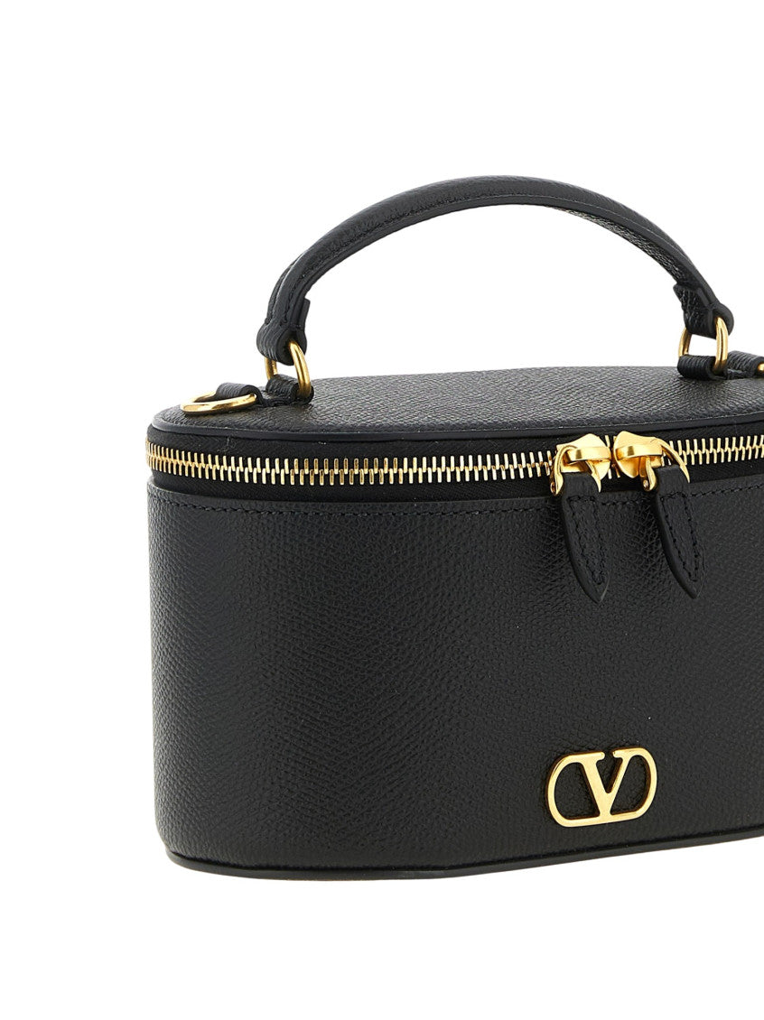 Black Vlogo Mini Crossbody Bag 3