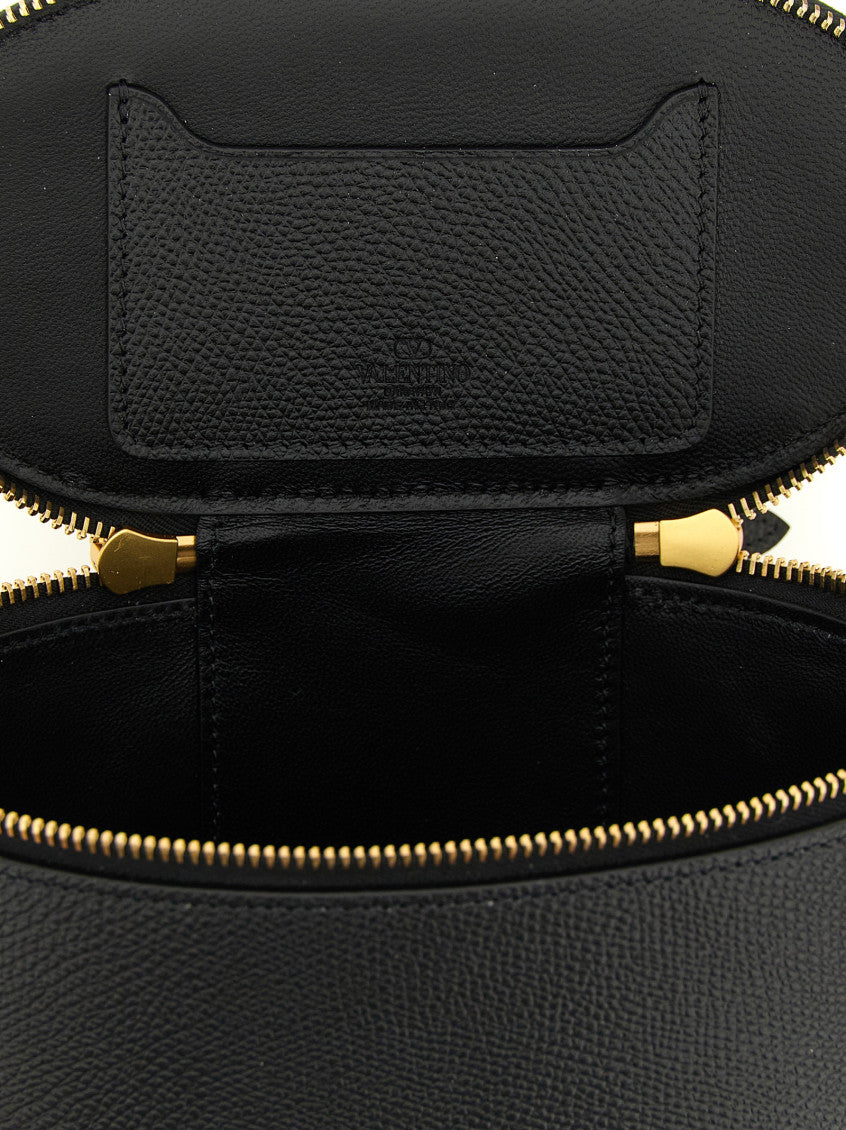 Black Vlogo Mini Crossbody Bag 4