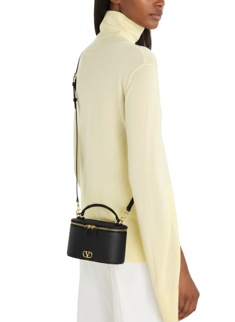 Black Vlogo Mini Crossbody Bag 5