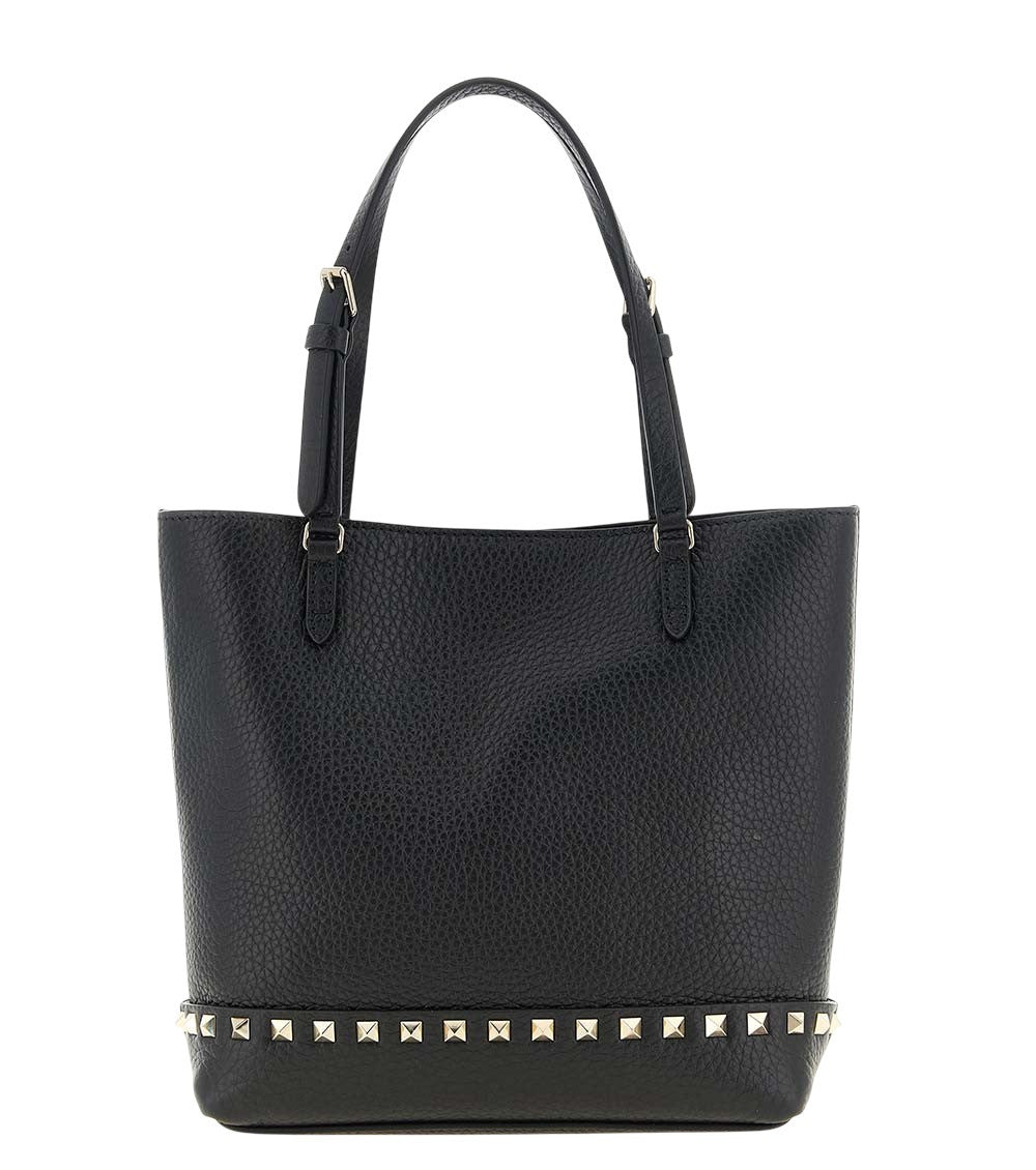Black Rockstud Small Tote 1