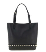 Black Rockstud Small Tote 1