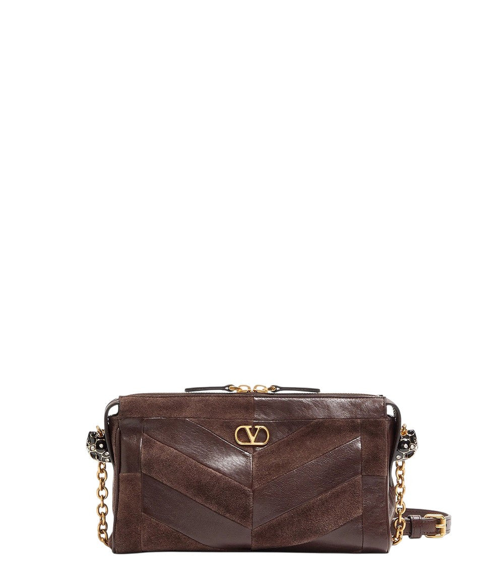 Brown Panthea Small Crossbody Bag 1