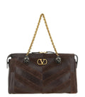 Brown Panthea Medium Shoulder Bag 1