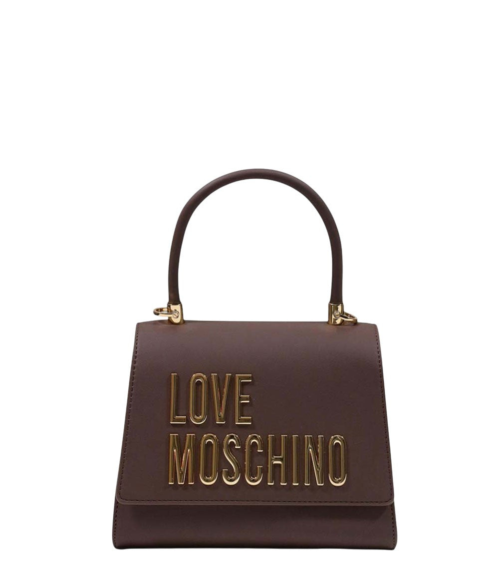 Brown Logo Small Satchel 1