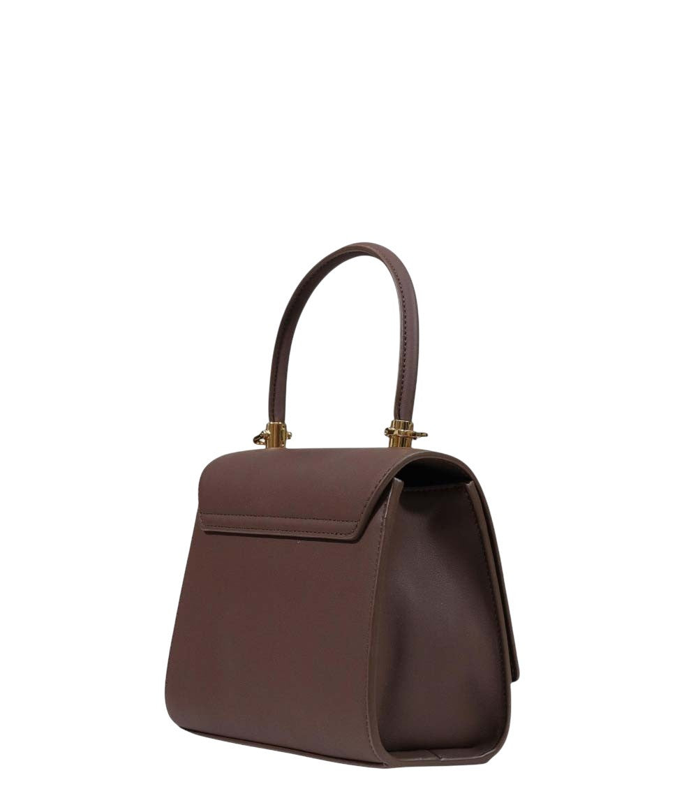 Brown Logo Small Satchel 2