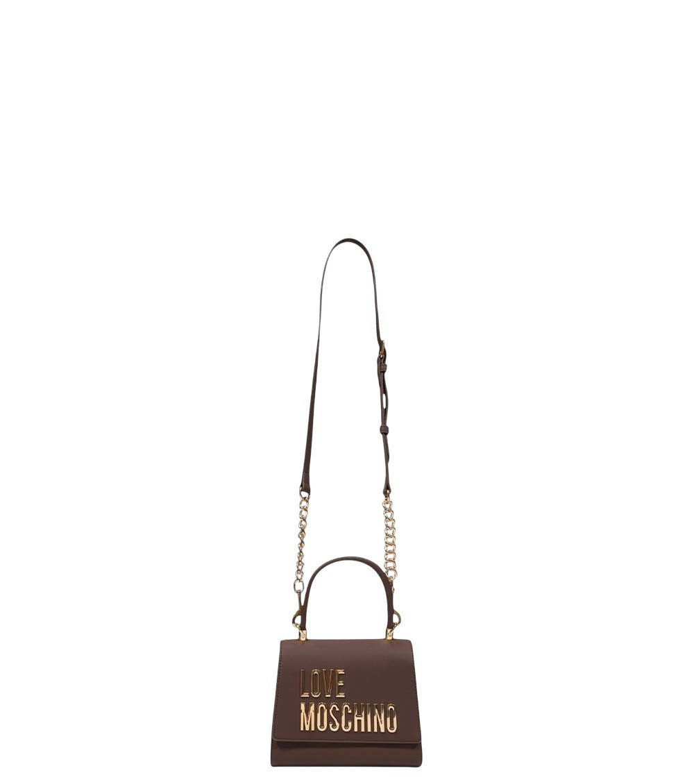 Brown Logo Small Satchel 3