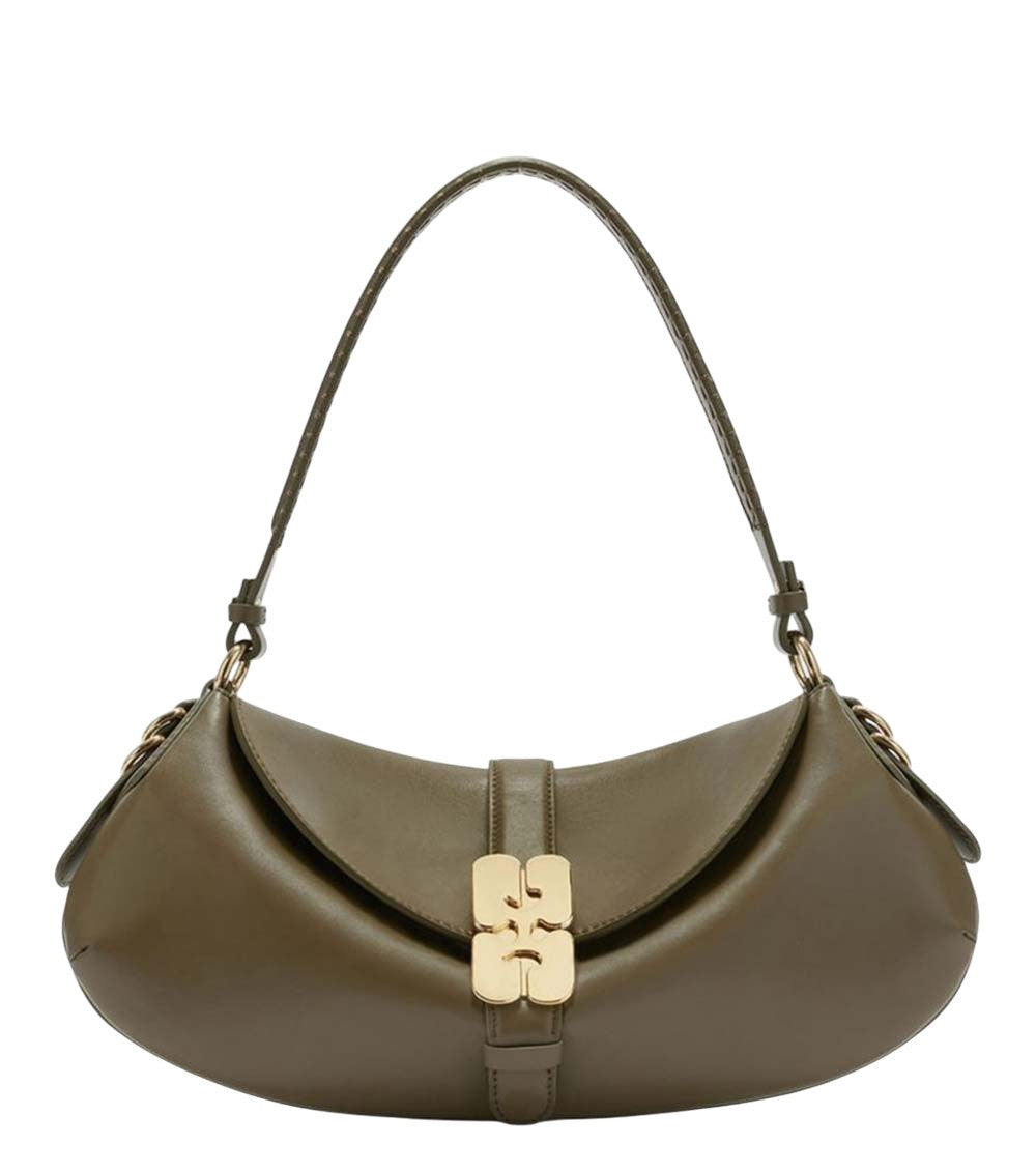 Green B-Kat Large Shoulder Bag 1