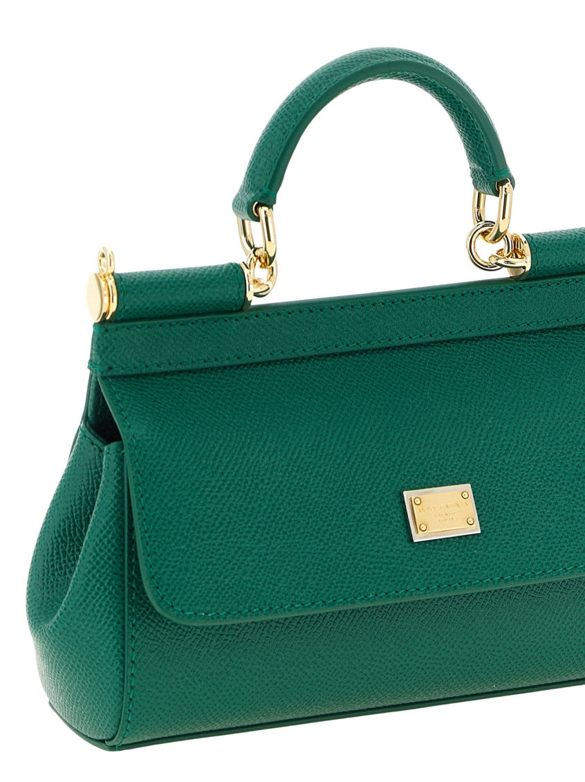 Green Sicily Mini Satchel 4
