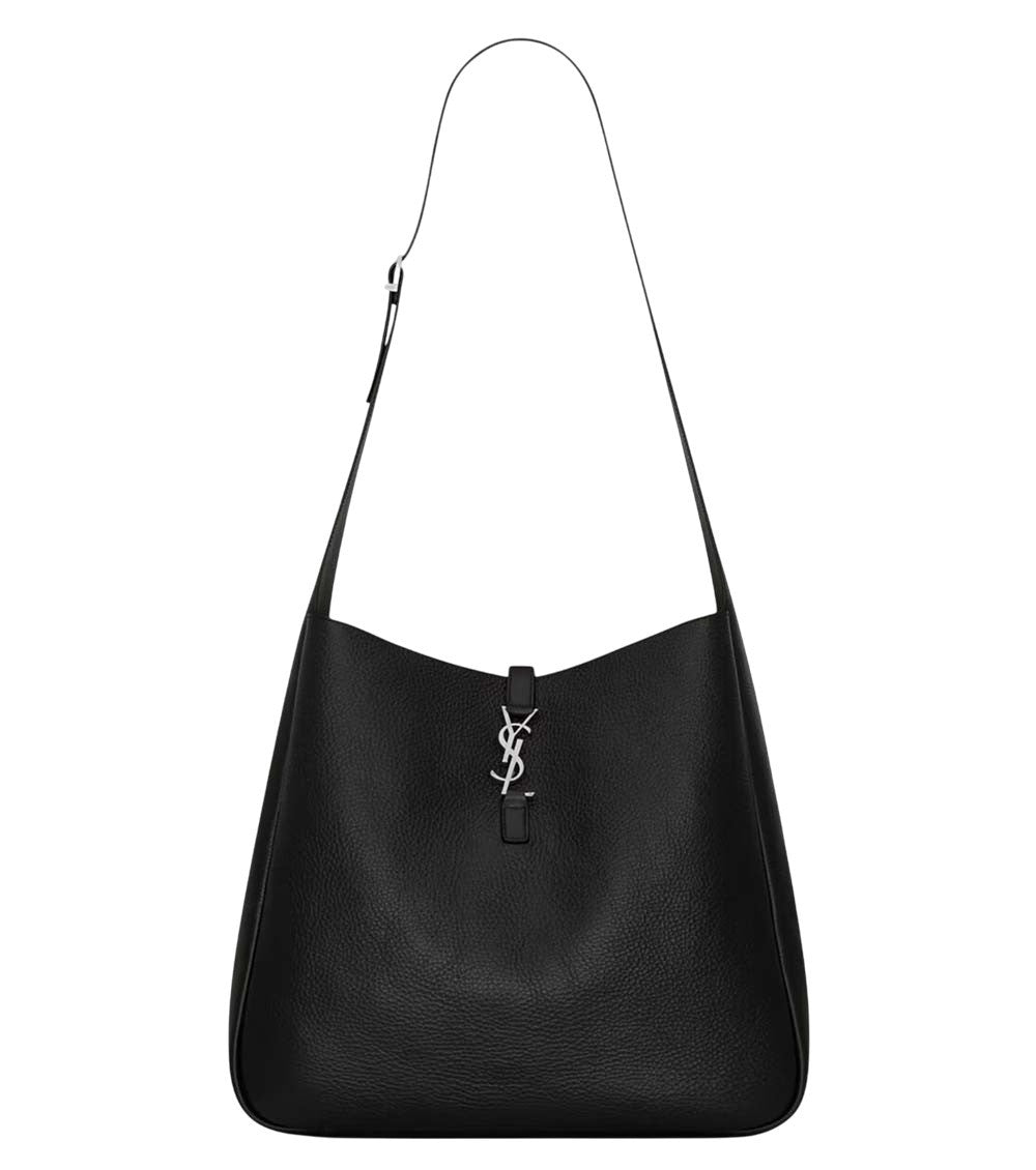 Black Le 5 A 7 Large Crossbody Bag 1