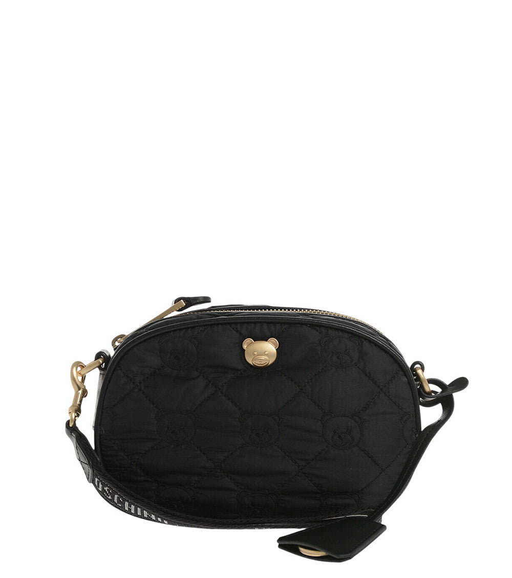 Black Logo Mini Crossbody Bag 1