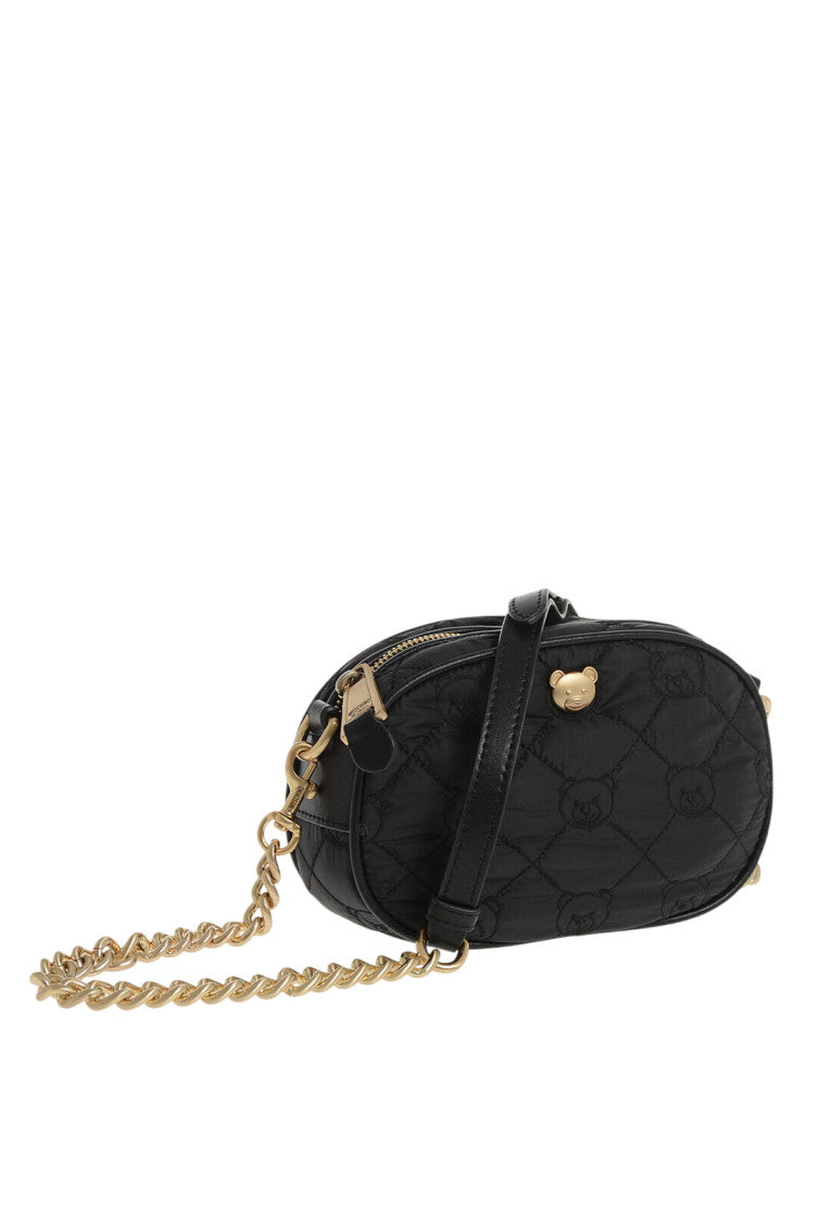Black Logo Mini Crossbody Bag 2