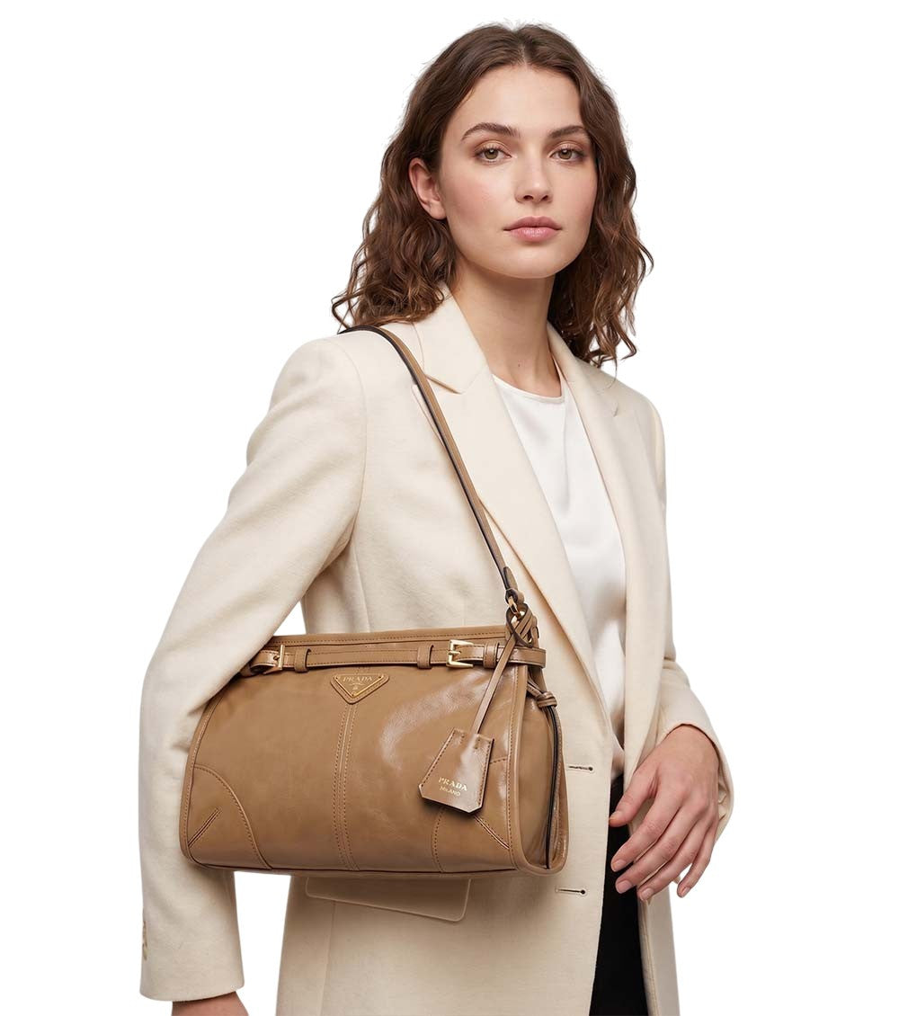 Light Brown Bonnie Small Shoulder Bag 5