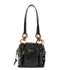 Black Dangle Mini Shoulder Bag 1
