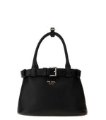Black Buckle Small Satchel 1