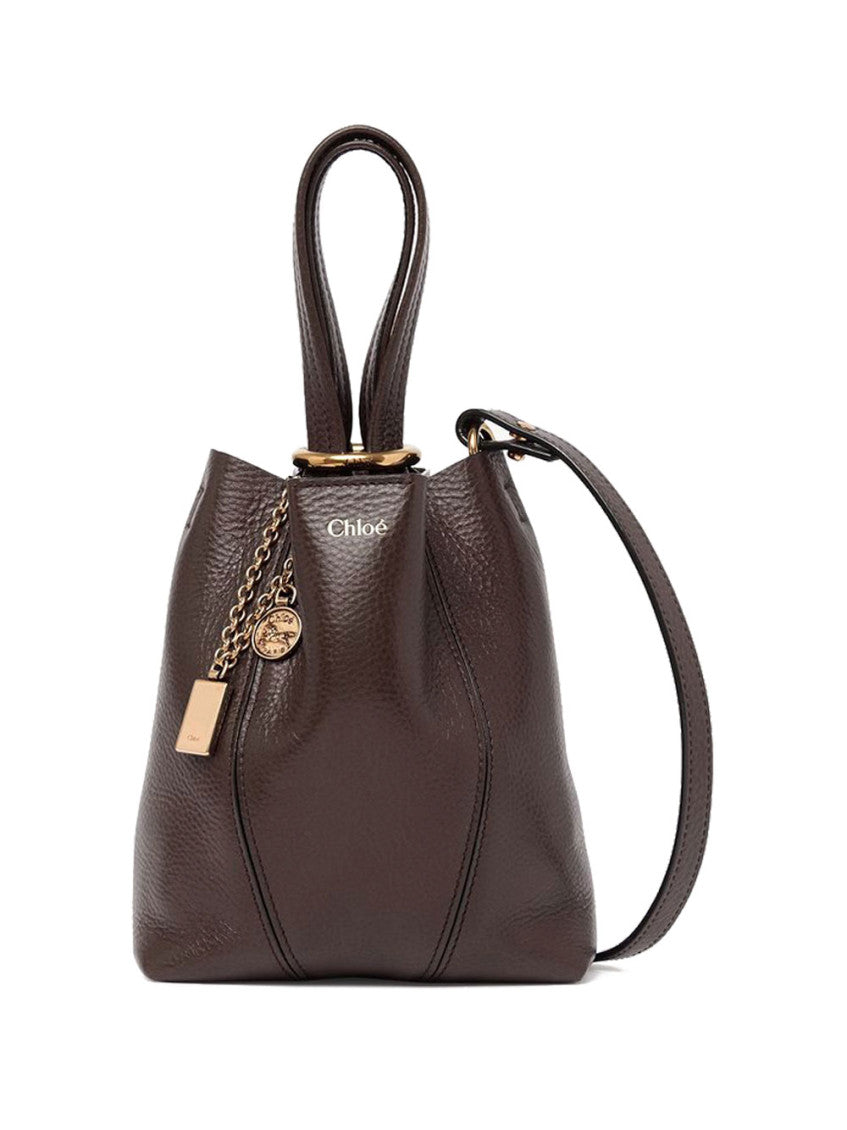 Brown Spin Small Tote 4