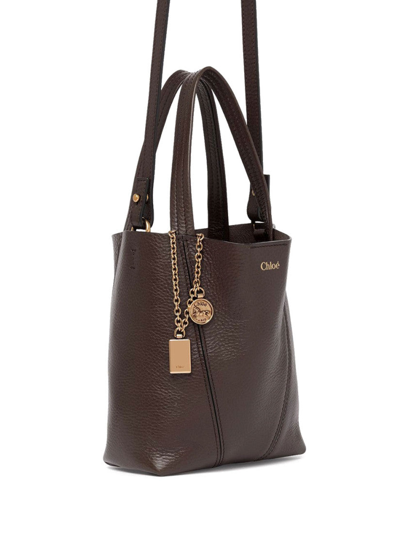 Brown Spin Small Tote 5