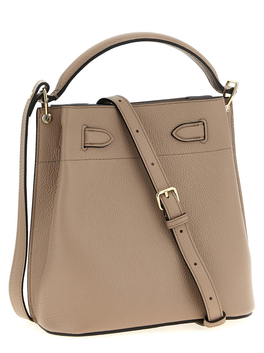 Grey Islington Small Bucket Bag 2