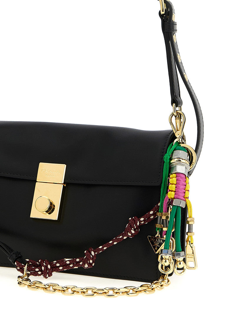 Black Soft Sound Small Shoulder Bag 3