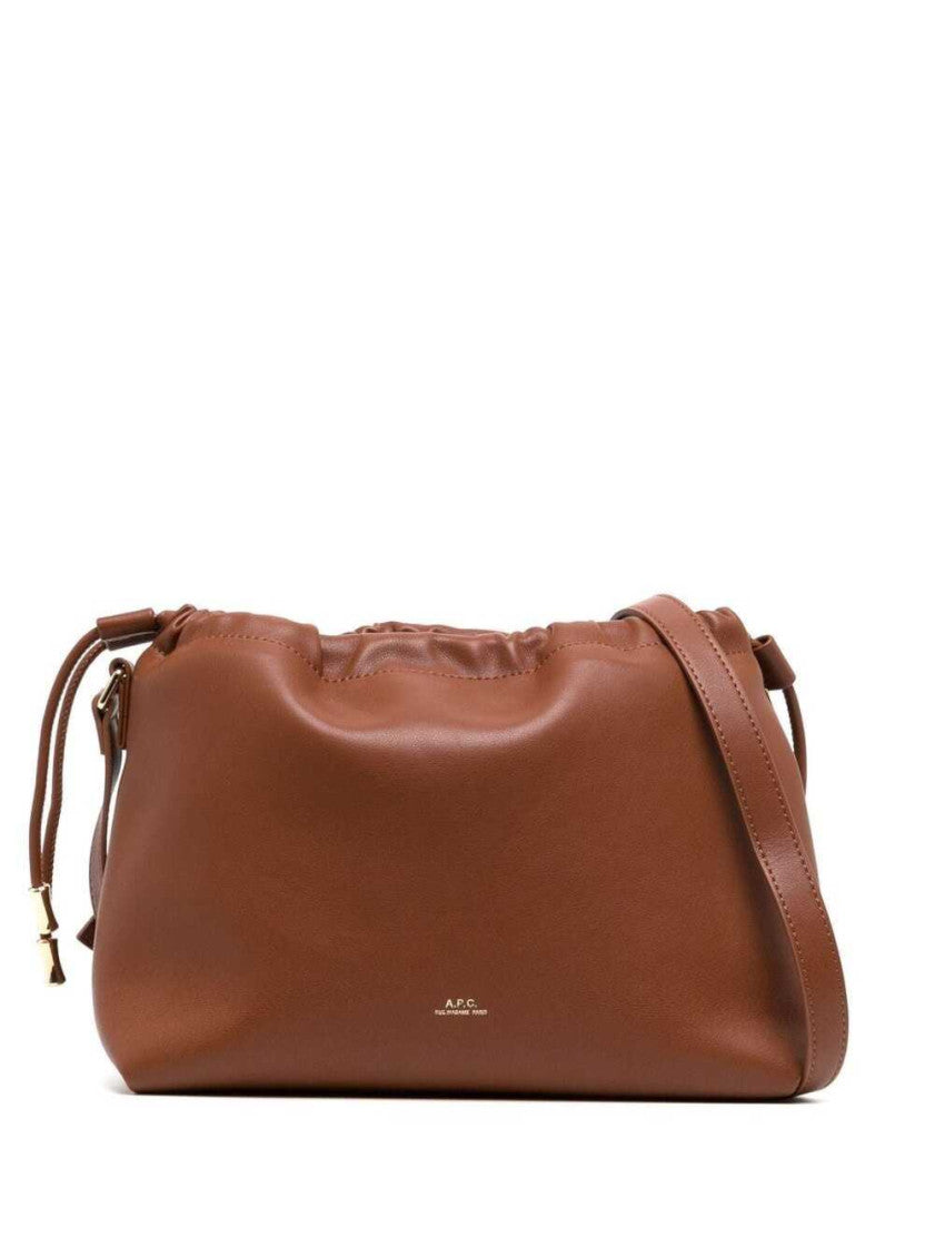 Brown Ninon Small Bucket Bag 1
