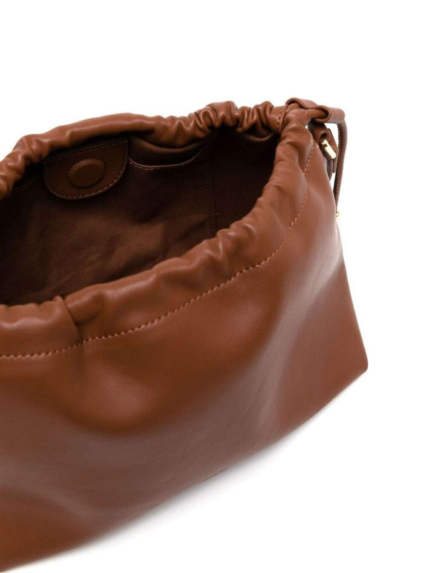 Brown Ninon Small Bucket Bag 3